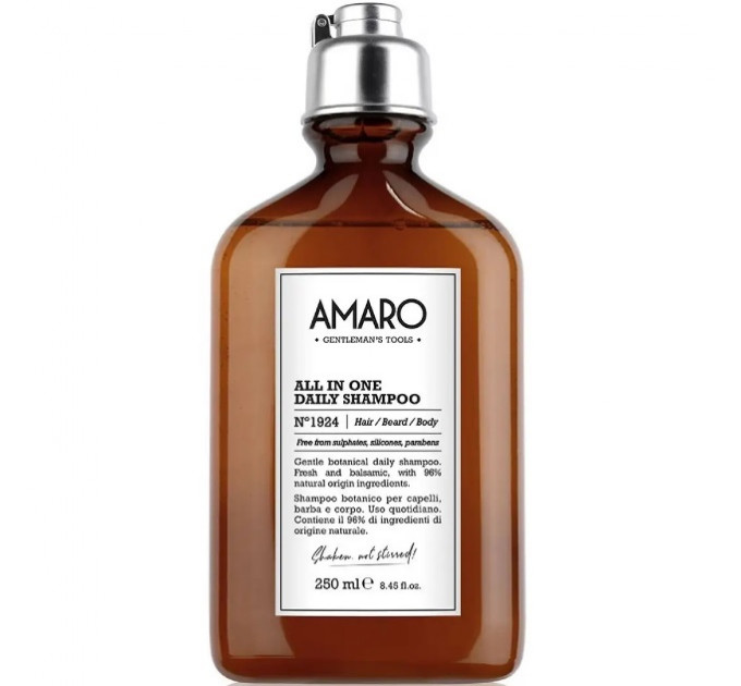Ежедневный шампунь FarmaVita Amaro All In One Daily Shampoo