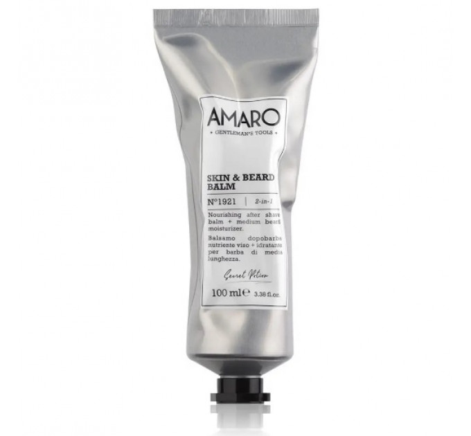 Бальзам после бритья для кожи и бороды FarmaVita Amaro Skin And Beard Balm