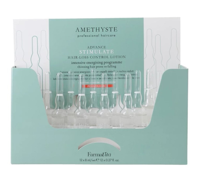 Интенсивный лосьон для ослабленных волос, подверженных выпадению FarmaVita Amethyste Advance Stimulate Lotion