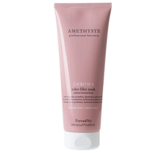 Маска для восстановления цвета окрашенных волос FarmaVita Amethyste Chroma Color Filler Mask