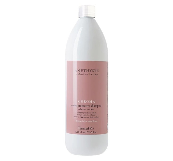 Шампунь для захисту кольору фарбованого волосся FarmaVita Amethyste Chroma Color Protecrive Shampoo