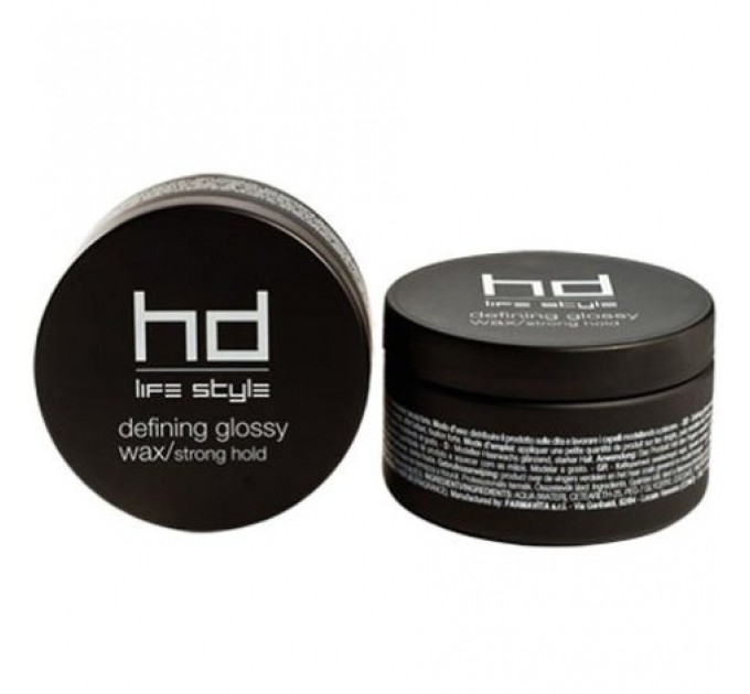 Глянцевый воск сильной фиксации FarmaVita HD Life Style Defining Glossy Wax