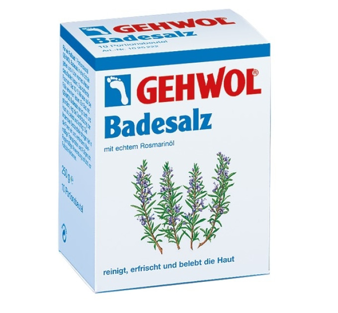 Соль для ванны с маслом розмарина Gehwol Bath Salt With Rosemary