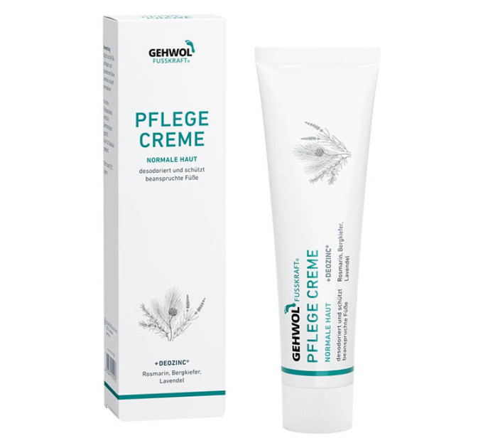 Зелёный бальзам для нормальной кожи Gehwol Fusskraft Care Cream