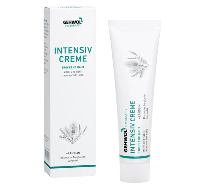 Голубой бальзам для сухой кожи Gehwol Fusskraft Intensive Cream