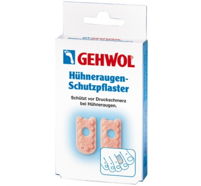 Мозольный пластырь Gehwol Huhneraugen-Schuzpflaster