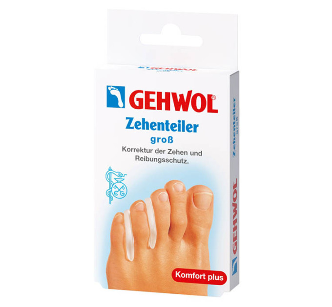 Гель-корректоры между пальцев Gehwol Polymer-Gel Toe Dividers 3 шт