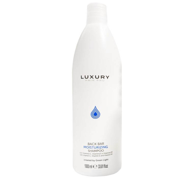 Зволожуючий шампунь Green Light Luxury Hair Pro Back Bar Moisturizing Shampoo