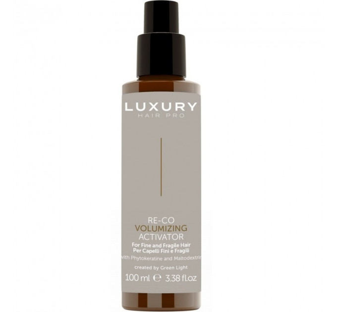 Активатор реконструирующий для плотности тонких и ломких волос Green Light Luxury Re-Co Volumizing Activator