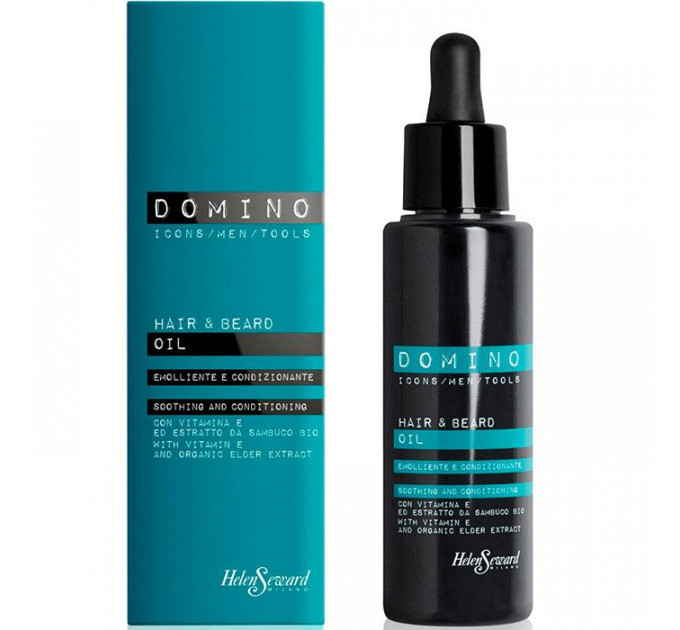 Масло для волос и бороды Helen Seward Domino Hair & Beard Oil