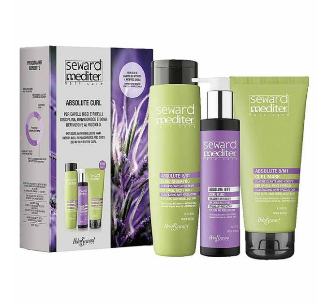 Дисциплинирующий набор Helen Seward Mediter Absolute Curl Trio
