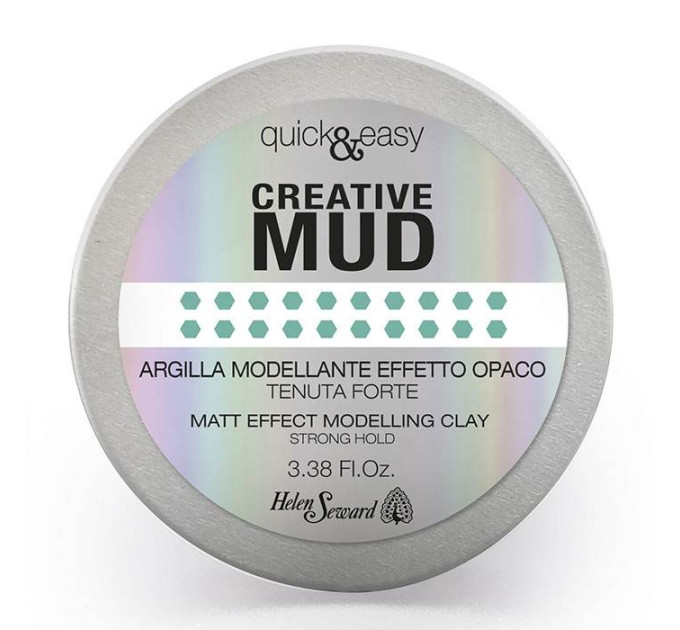 Моделирующая глина с матовым эффектом сильной фиксации Helen Seward Quick & Easy Creative Mud