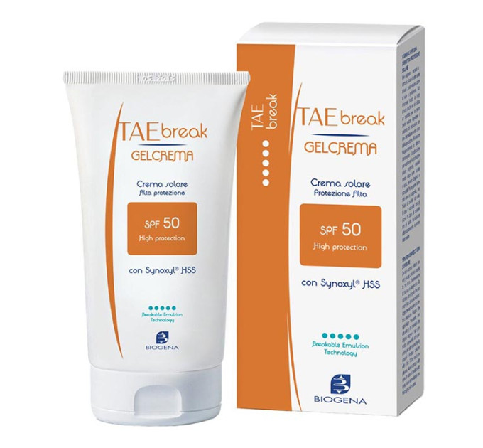 Солнцезащитный крем-гель для лица и тела для детей Histomer Biogena Tae Break Gel Crema SPF-50