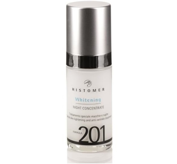 Сыворотка ночная для выравнивания тона кожи Histomer Formula 201 Whitening Night Concentrate