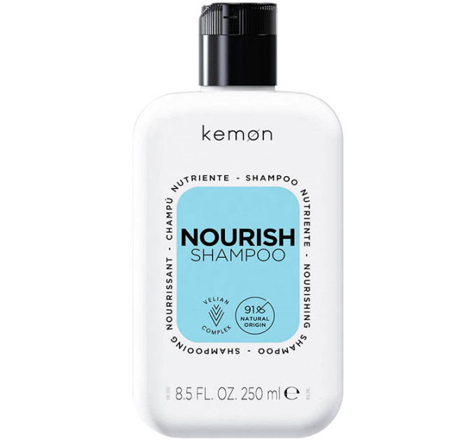 Питательный шампунь для слабых волос Kemon Haircare Nourish Shampoo