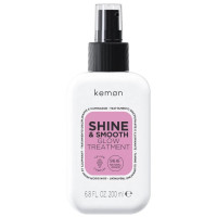Спрей для гладкости и зеркального блеска Kemon Haircare Shine & Smooth Glow Treatment