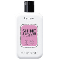Шампунь для гладкости и зеркального блеска Kemon Haircare Shine & Smooth Shampoo