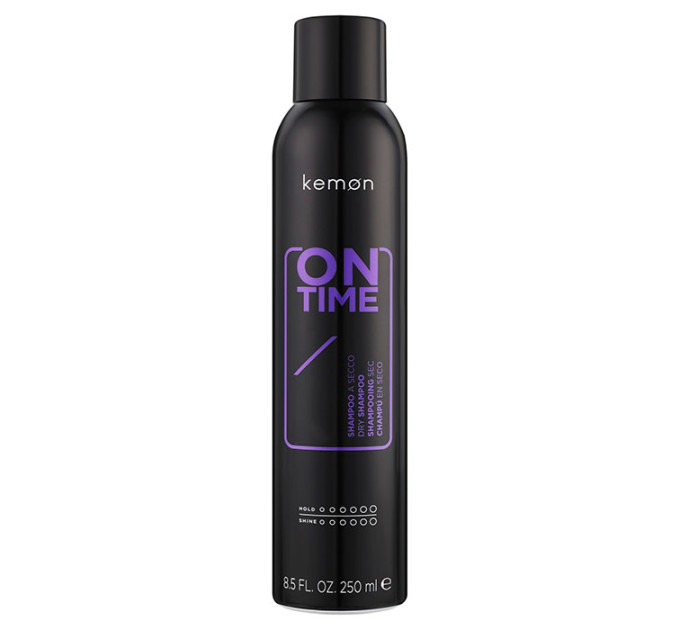 Сухий шампунь Kemon Hairstyling On Time Dry Shampoo