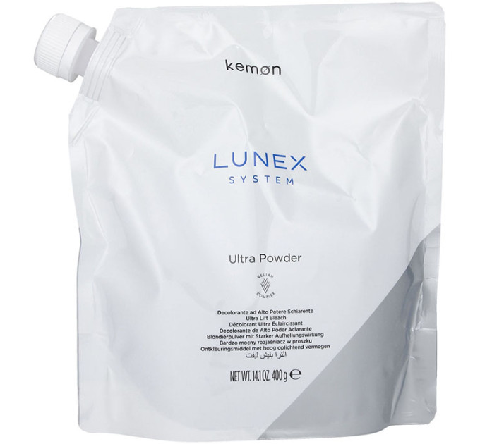 Пудра, освещающая до 9 тонов с постепенным действием Kemon Lunex Ultra Powder