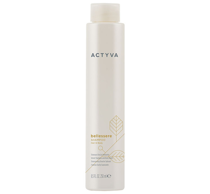Шампунь для волос и тела с аргановым и льняным маслом Kemon Bellessere Hair & Body Shampoo