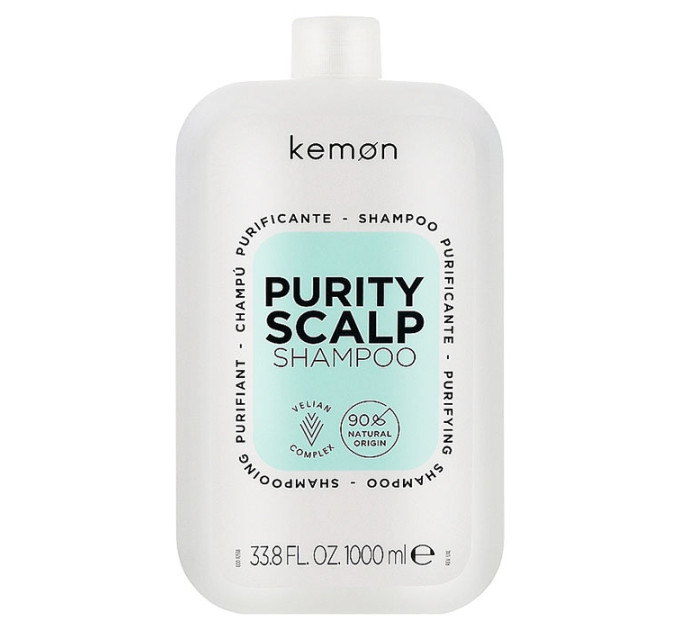 Очищуючий шампунь для жирної шкіри голови Kemon Haircare Purity Scalp Shampoo
