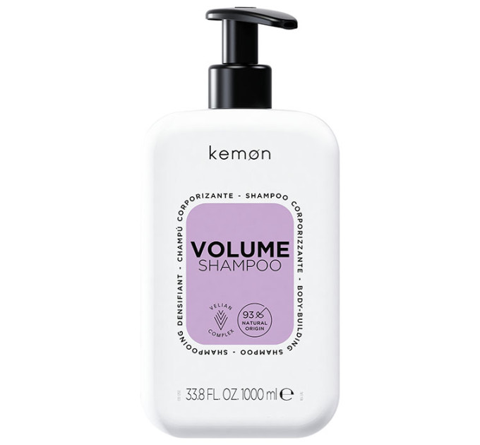 Шампунь для придания объема тонким волосам Kemon Haircare Volume Shampoo