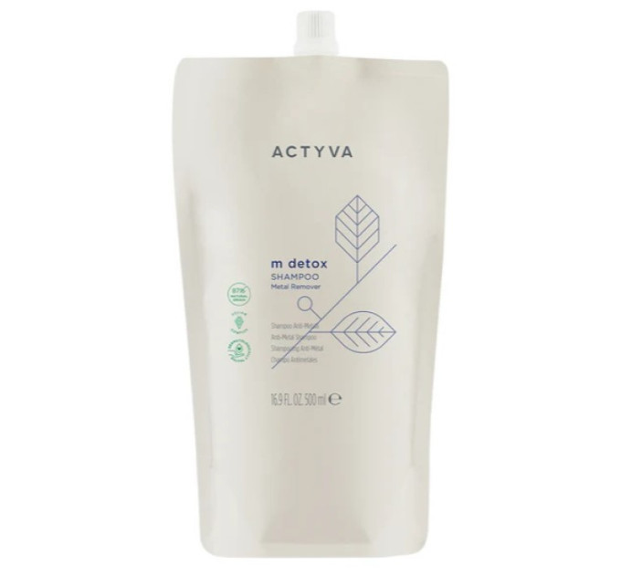 Шампунь для удаления металлов из волос Kemon M DETOX Shampoo Metal Remover