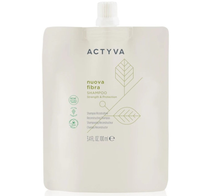 Восстанавливающий шампунь с комплексом создания связей BCC Kemon Nuova Fibra Shampoo Refill