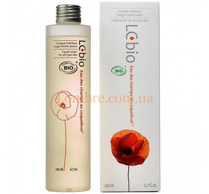 LCbio Eau Des Champs Au Coquelicot - Цветочная вода «Альпийский мак»