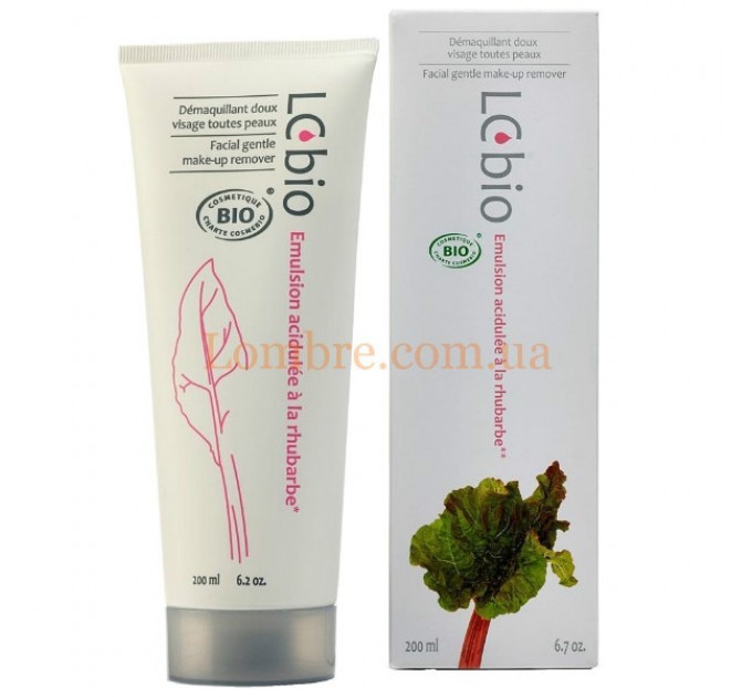LCbio Emulsion Acidulee A La Rhubarbe - Демакияж «Эмульсия с экстрактом ревеня»