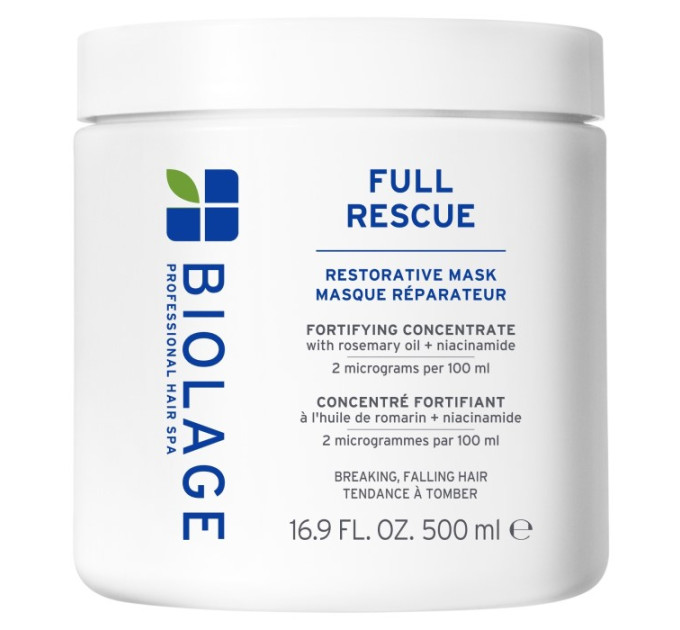 Восстановливающая маска для хрупкого и склонного к выпадению Biolage Full Rescue Restorative Mask