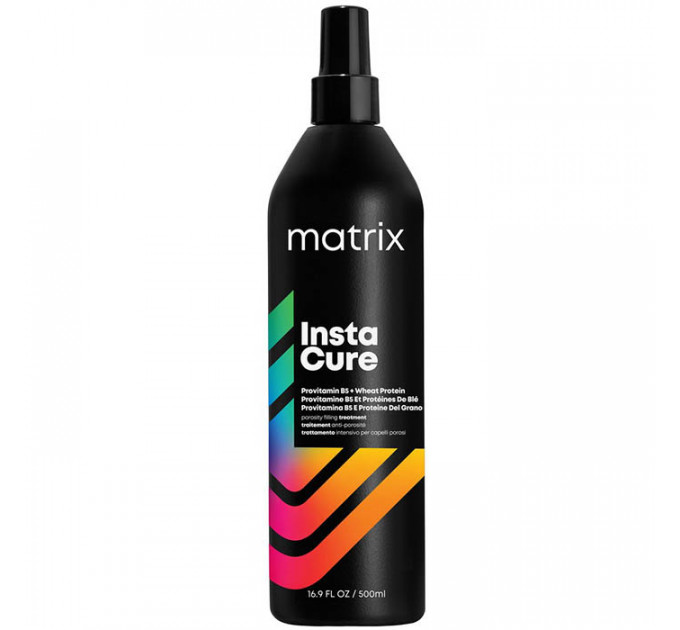 Профессиональный спрей-уход для поврежденных и пористых волос Matrix Insta Cure Treatment