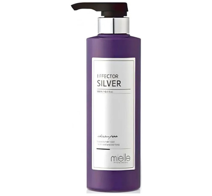 Шампунь для сохранения стойкого цвета окрашенных волос Mielle Professional Effector Silver Shampoo