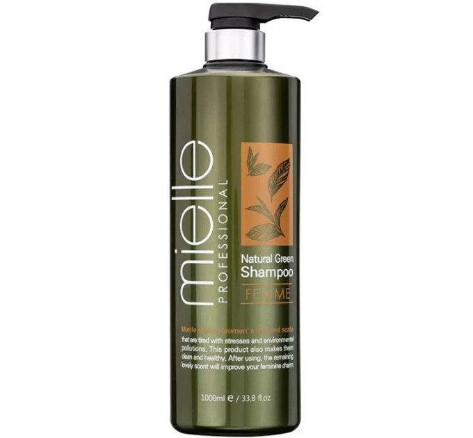Шампунь для женщин Mielle Professional Natural Green Femme Shampoo
