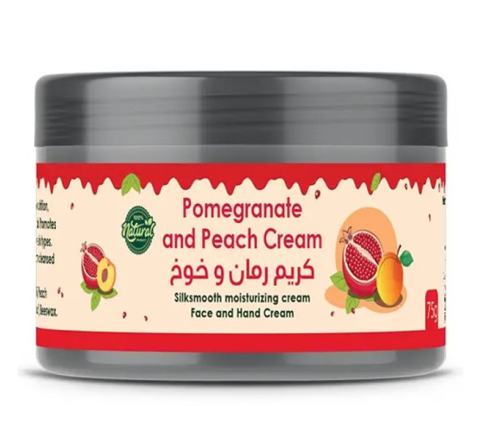 Крем гранат-персик для лица и тела Nefertiti Pomegranate And Peach Cream