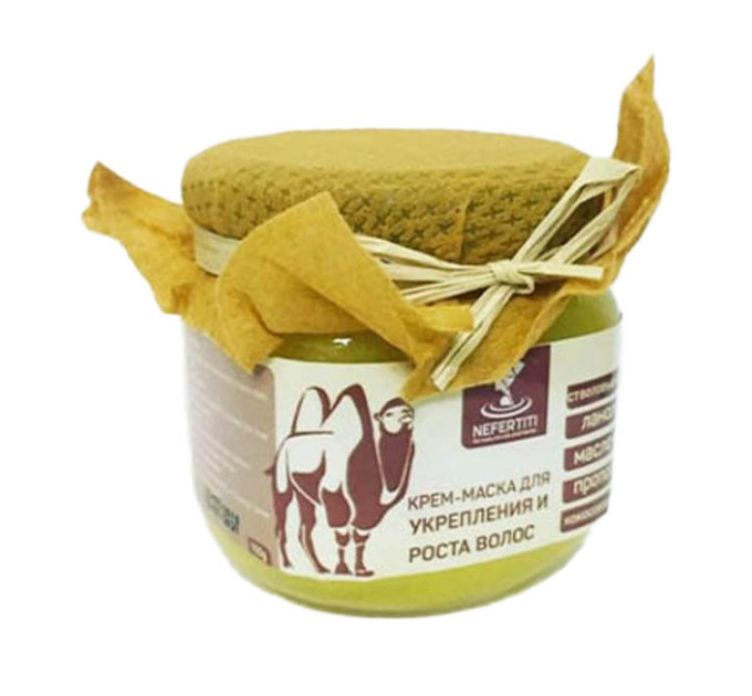 Крем-маска для укрепления и роста волос Nefertiti Shea Butter Mask