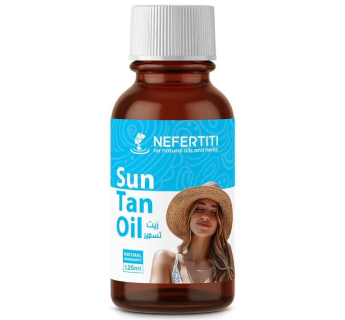 Масло для экстремального загара Nefertiti Sun Tan Oil Blend