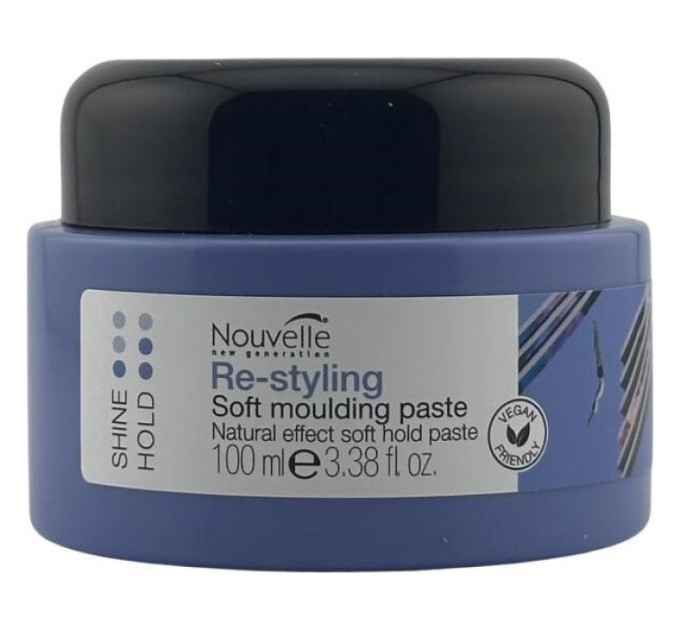 Паста для укладки волос мягкой фиксации Nouvelle Re-Styling Soft Moulding Paste