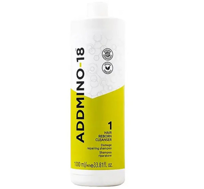 Восстанавливающий шампунь для волос ADDMINO-18 Hair Reborn Cleanser Damage Repairing Shampoo