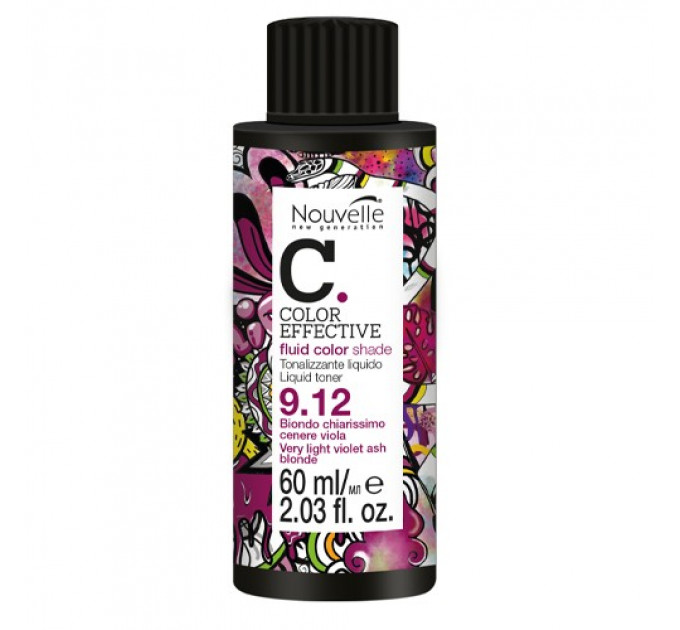 Демиперманентный краситель Nouvelle Liquid Toner 60 мл