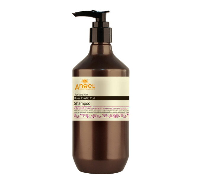Шампунь для вьющихся волос с экстрактом розы Provence Rose Elastic Curl Shampoo