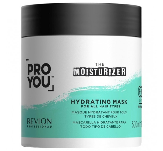 Интенсивная увлажняющая маска для всех типов волос Revlon Pro You Moisturizer Hydrating Mask