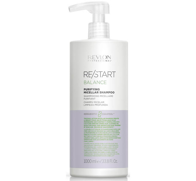 Шампунь для глубокой очистки Revlon ReStart Balance Purifying Shampoo