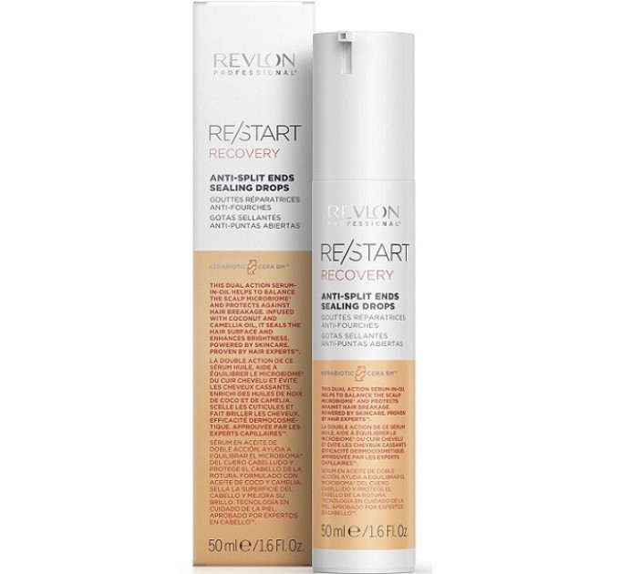 Сыворотка для восстановления волос Revlon ReStart Recovery Anti-Split Ends Sealing Drops