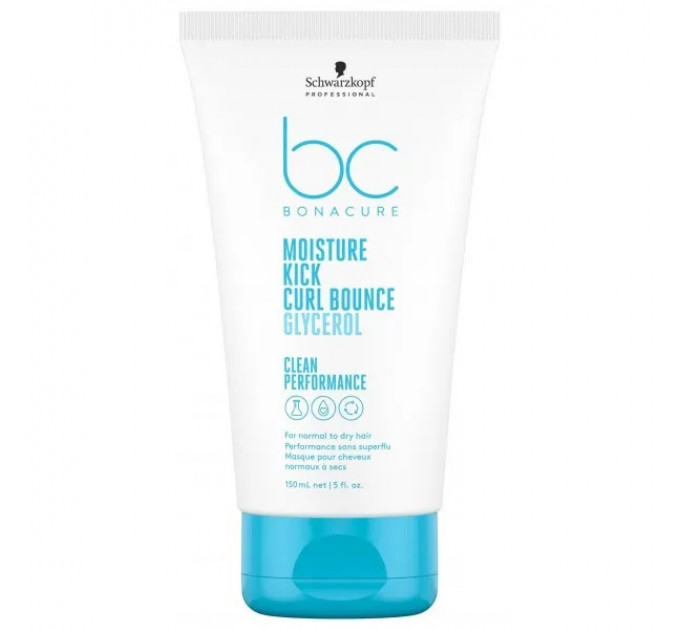 Крем для увлажнения волнистых и вьющихся волос Schwarzkopf BC Moisture Kick Curl Bounce