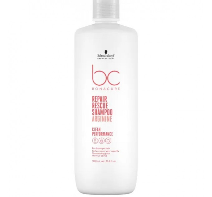 Восстанавливающий шампунь для глубокого питания Schwarzkopf BC Repair Rescue Nourishing Shampoo