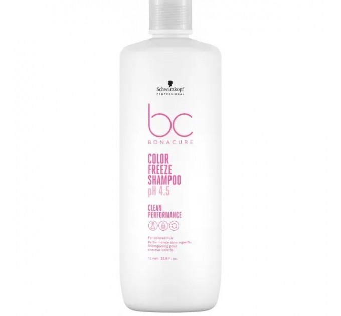 Шампунь для окрашенных волос Schwarzkopf BC pH4.5 Color Freeze Nourishing Micellar Shampoo