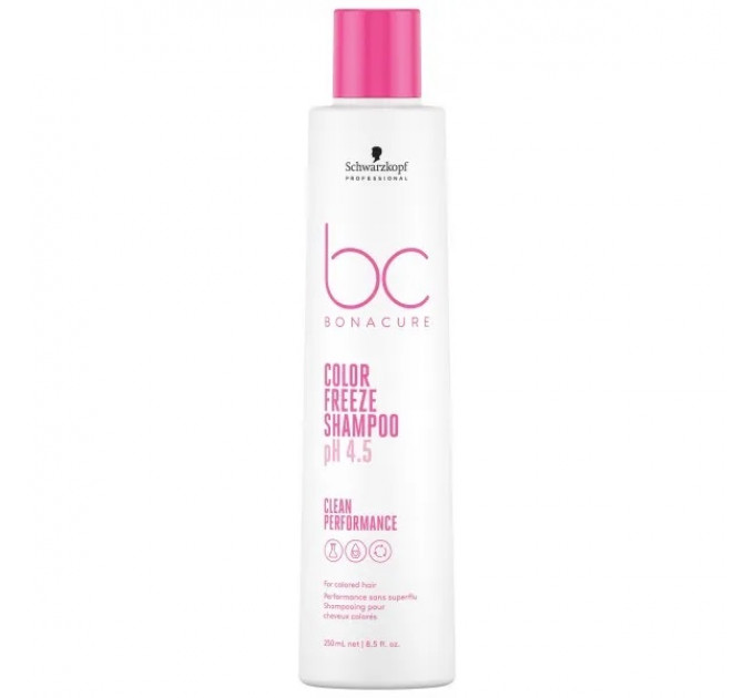 Шампунь для окрашенных волос Schwarzkopf BC pH4.5 Color Freeze Nourishing Micellar Shampoo