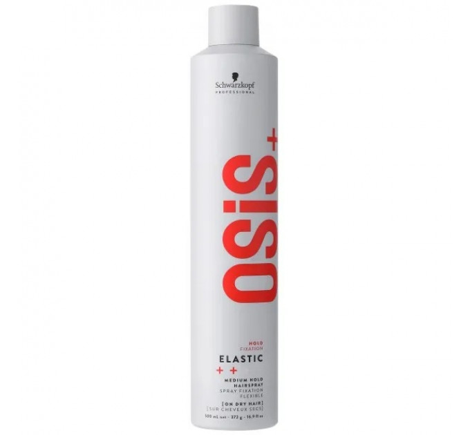 Лак для волос эластичной фиксации Schwarzkopf Osis+ Elastic