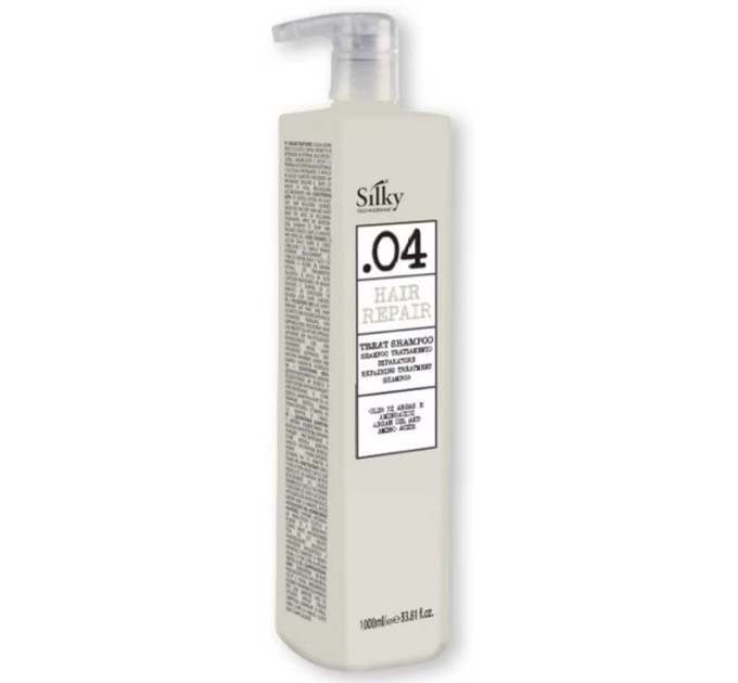 Шампунь для восстановления волос Silky 04 Hair Repair Treat Shampoo